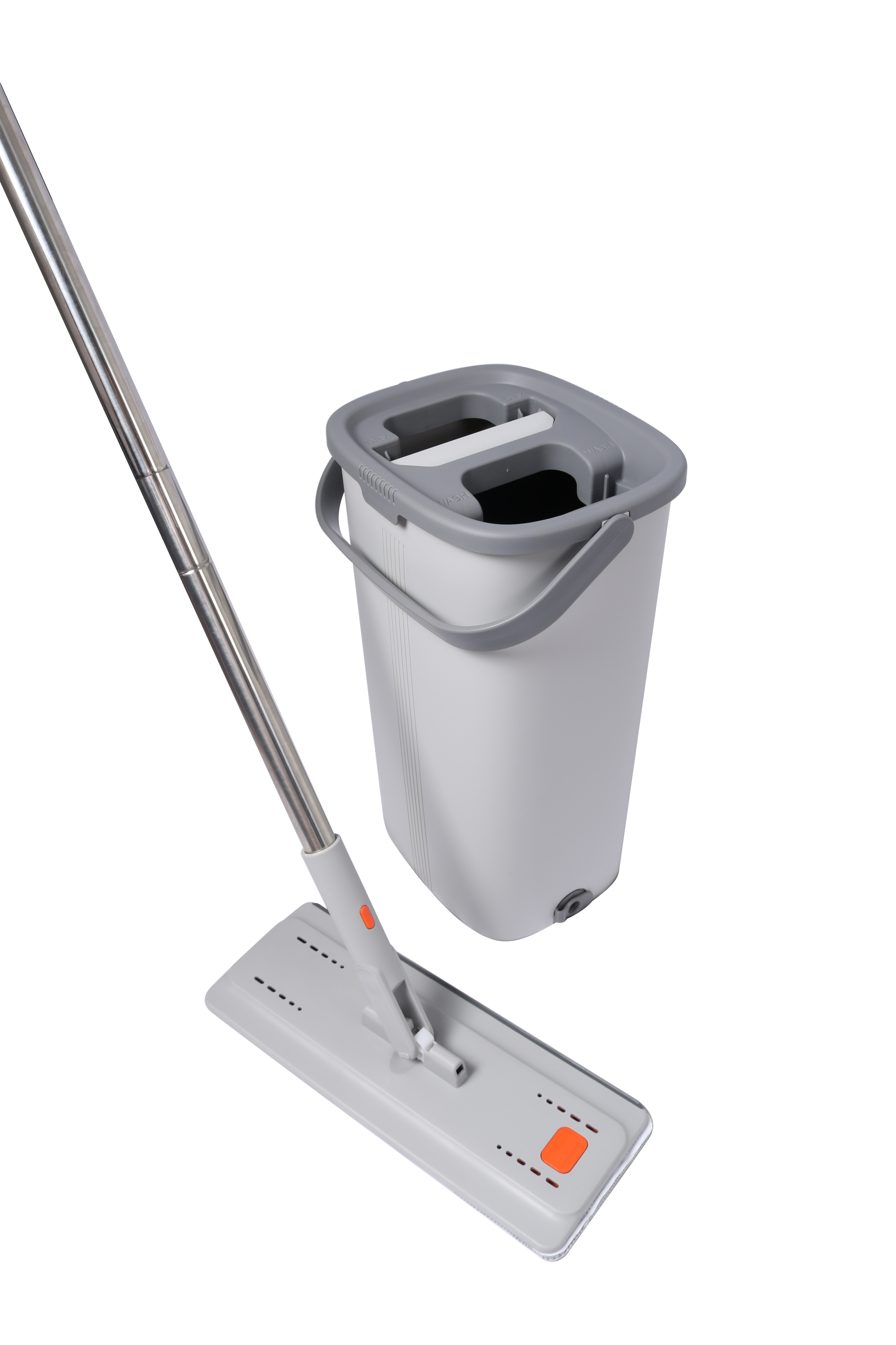 Fregona plana de limpieza de suelo superventas de Amazon en Europa con dos recambios fregona plana exprimible sin manos