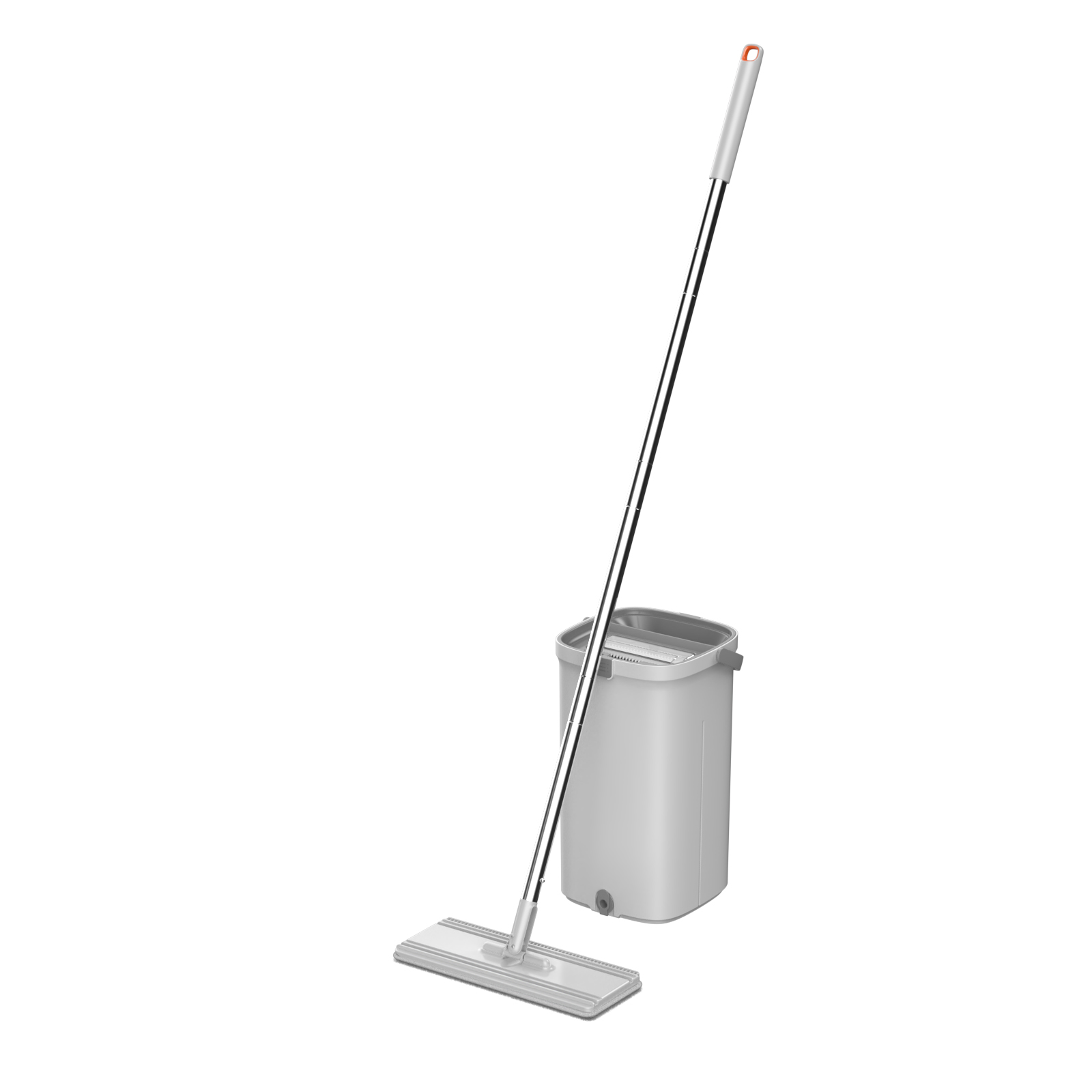 Mopa de separación de aguas residuales para apretar a mano libre para el hogar, herramienta de lavado en seco y húmedo, cubo de limpieza para raspar, fregona de limpieza