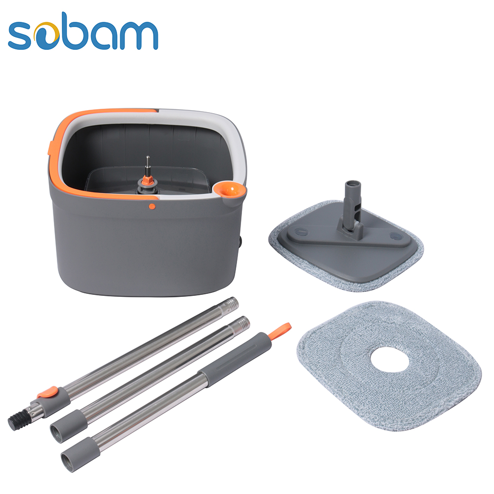 Fábrica vendedora caliente Sobam Agua limpia y agua sucia Aguas residuales separadas Spin Magic Mop M16 Venta al por mayor China